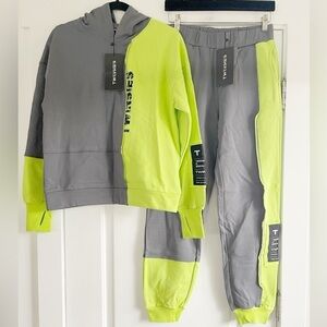 Anna Twinsies Women’s Patchwork Track Set - XS